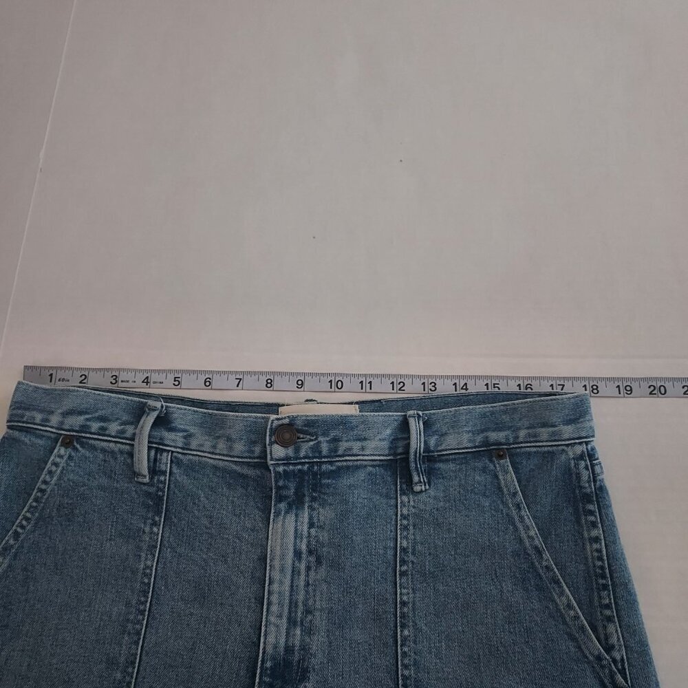 Lafayette 148  Wythe High Rise Straight Leg Jeans Size 31 - Picture 6 of 11